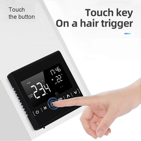 Smart WiFi Home Floor Heating Controller &ndash; LED Touch Screen Convenience