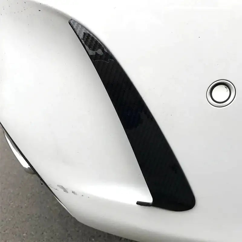 Spoiler per paraurti con bocchette d'aria in fibra di carbonio Mercedes Classe C W205