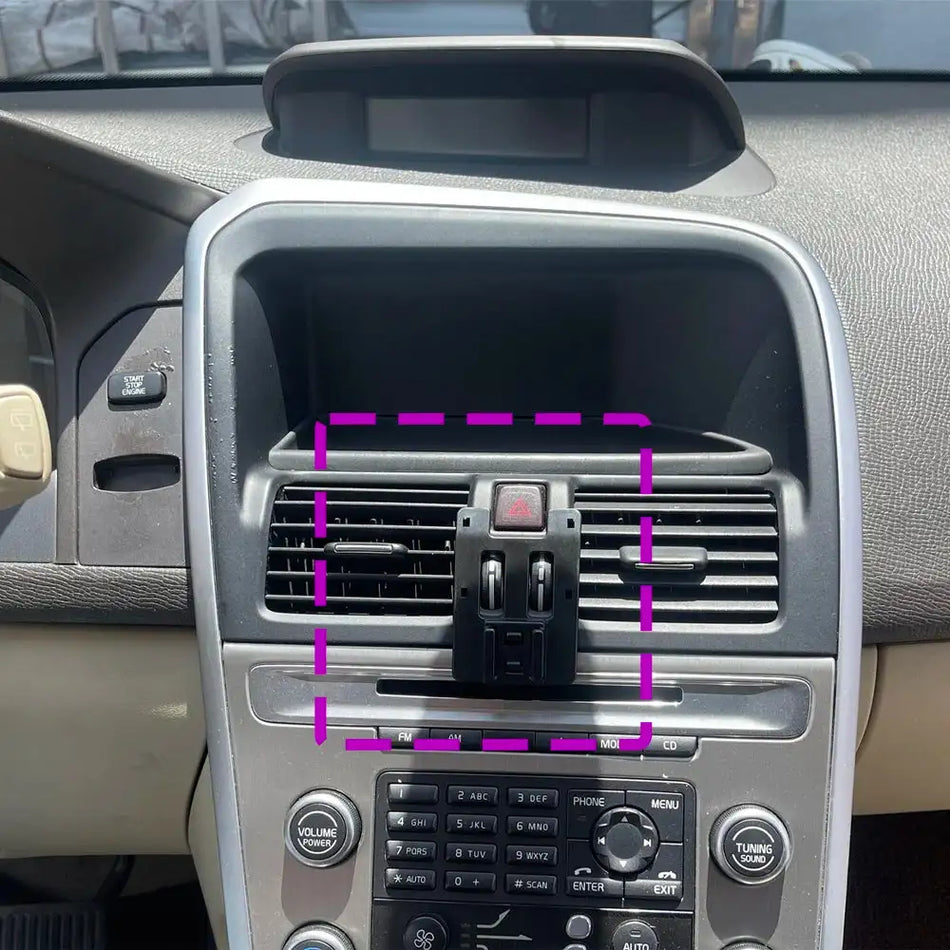 Volvo XC60 Car Phone Holder Wireless Charging Base Bracket