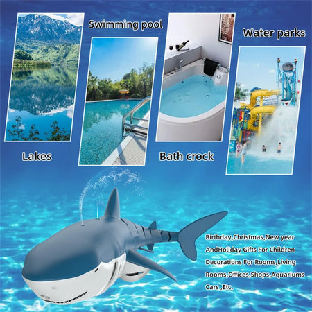 RC Shark Toy &ndash; 2.4G Remote Control Waterproof Bath Fun