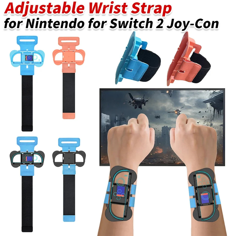Dual verstellbares Just Dance Handgelenkband Switch 2 JoyCon