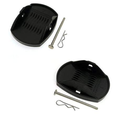 4 PCS Caravan Jack Pads - Enhanced Stability for RVs &amp; Trailers