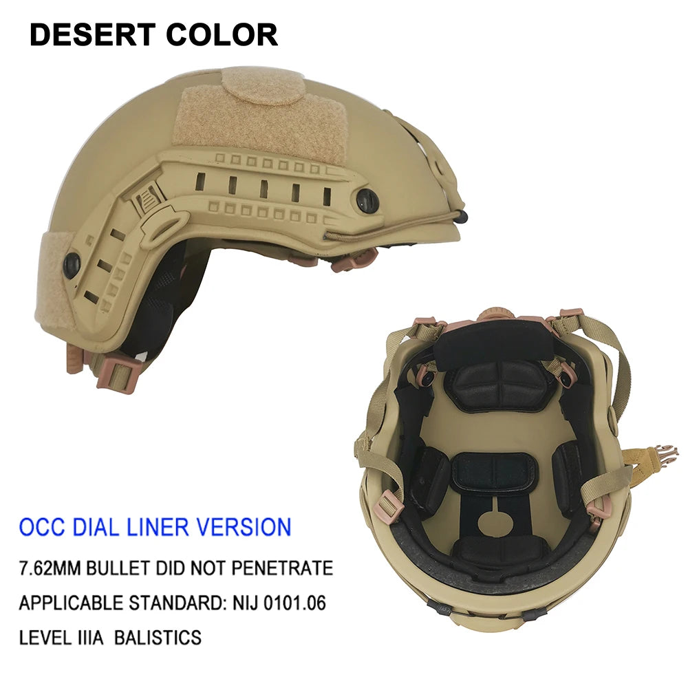 LPRED NIJ IIIA FAST Bulletproof Helmet MICH2000 &ndash; Compact