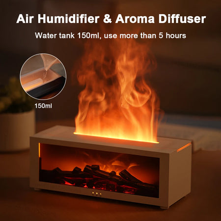 Aroma Humidifier Diffuser Essential Oil - Remote Control