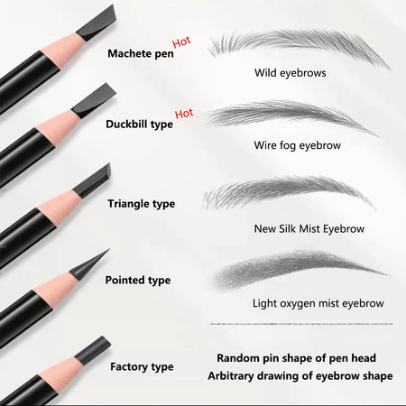Eyebrow Pencil Waterproof &ndash; Long Lasting Natural Finish