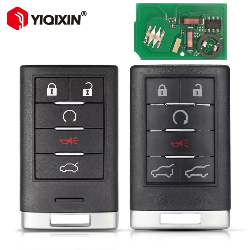 Telecomando per Chiave Cadillac Escalade Cinque Sei Pulsanti 315MHz Accesso Senza Chiave