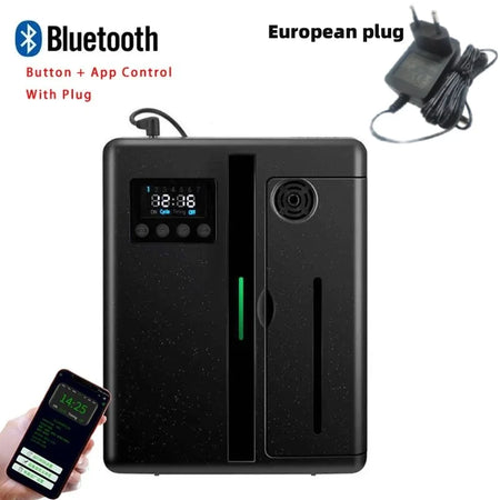 2025 NEW Air Purifier Wall Mount 160ml &ndash; Quiet Aroma Black EU(220V)