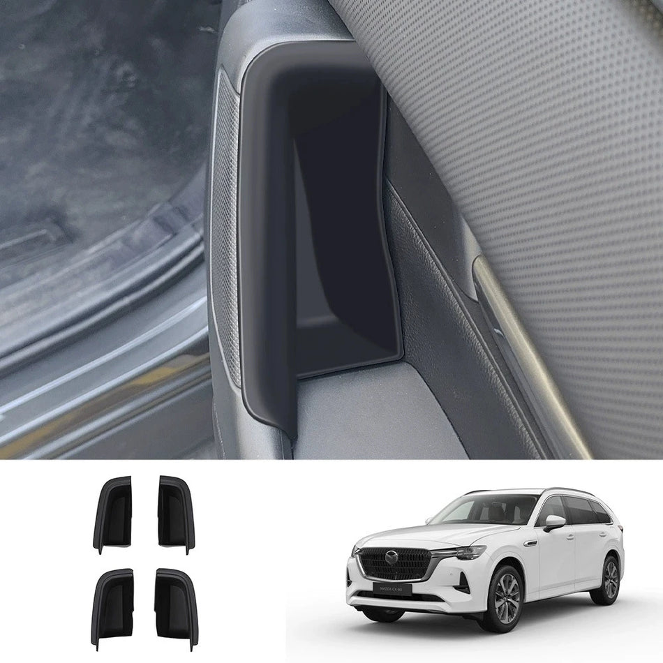 Door Handle Storage Box With Silicone Gel For Mazda CX60 CX70 CX80 CX90
