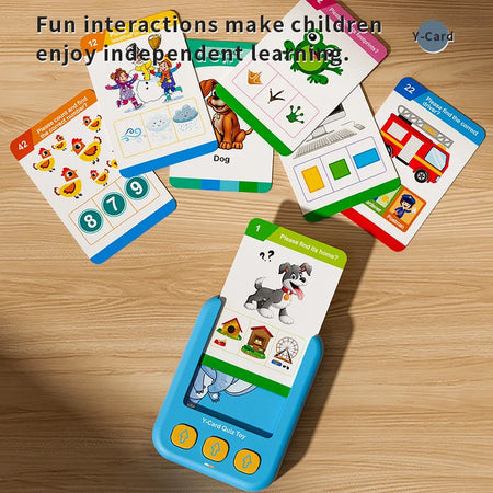English Talking Flash Cards - Sensory Learning Aid