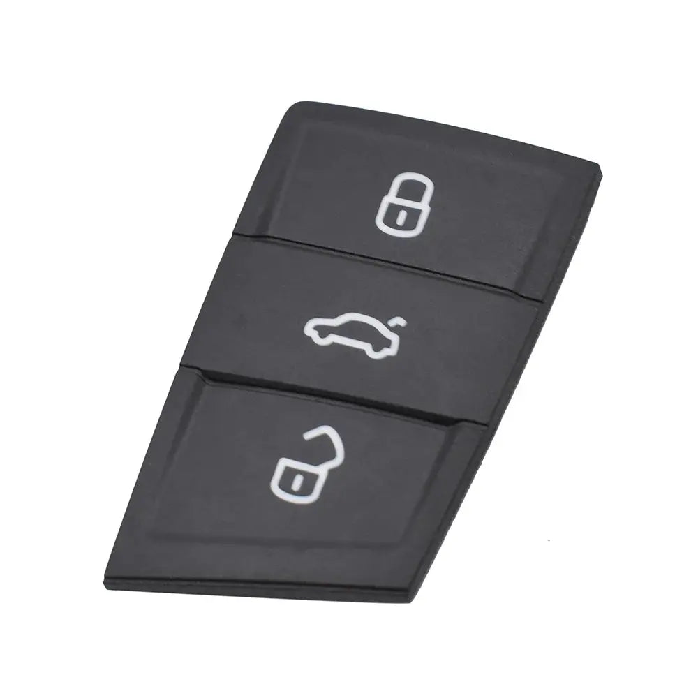 3 Button Remote Key Fob Case For Seat Ateca Leon Ibiza For VW Polo Golf 7 Tiguan 2017 2018 2019 Rubber Case Shell Skin Pad by InterCyprus Trading Ltd