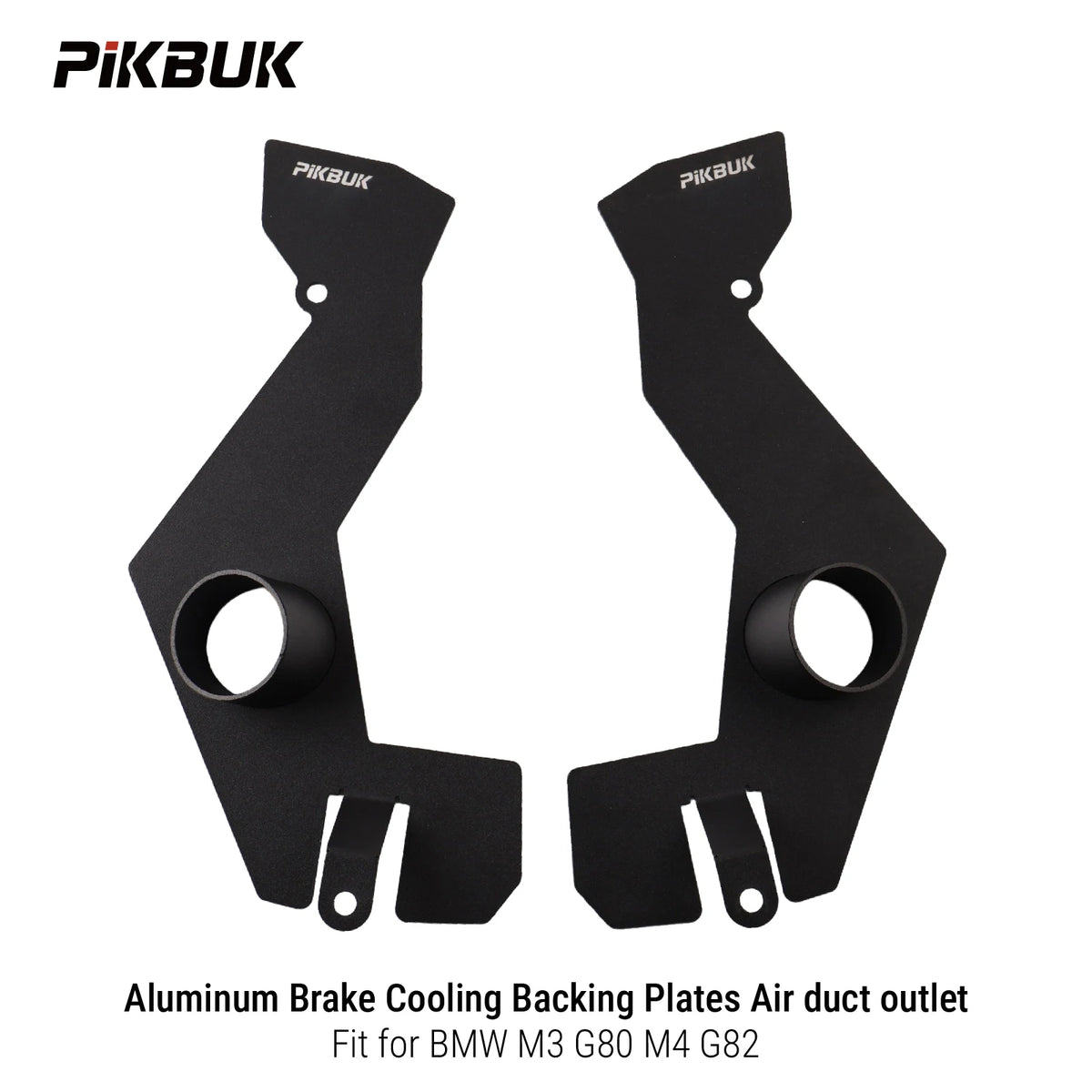 Aluminum Brake Cooling Backing Plates for BMW M3 G80 M4 G82 Air Duct by InterCyprus Trading Ltd