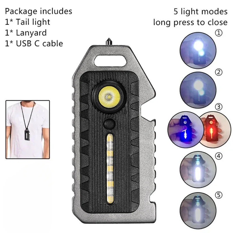 Work Led Light &ndash; USB Rechargeable Emergency Police Light lightA