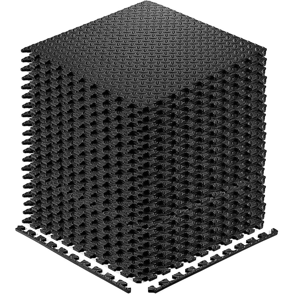 Puzzle Fitness Mat EVA Foam Tiles - Non-Slip Yoga &amp; Gym Flooring