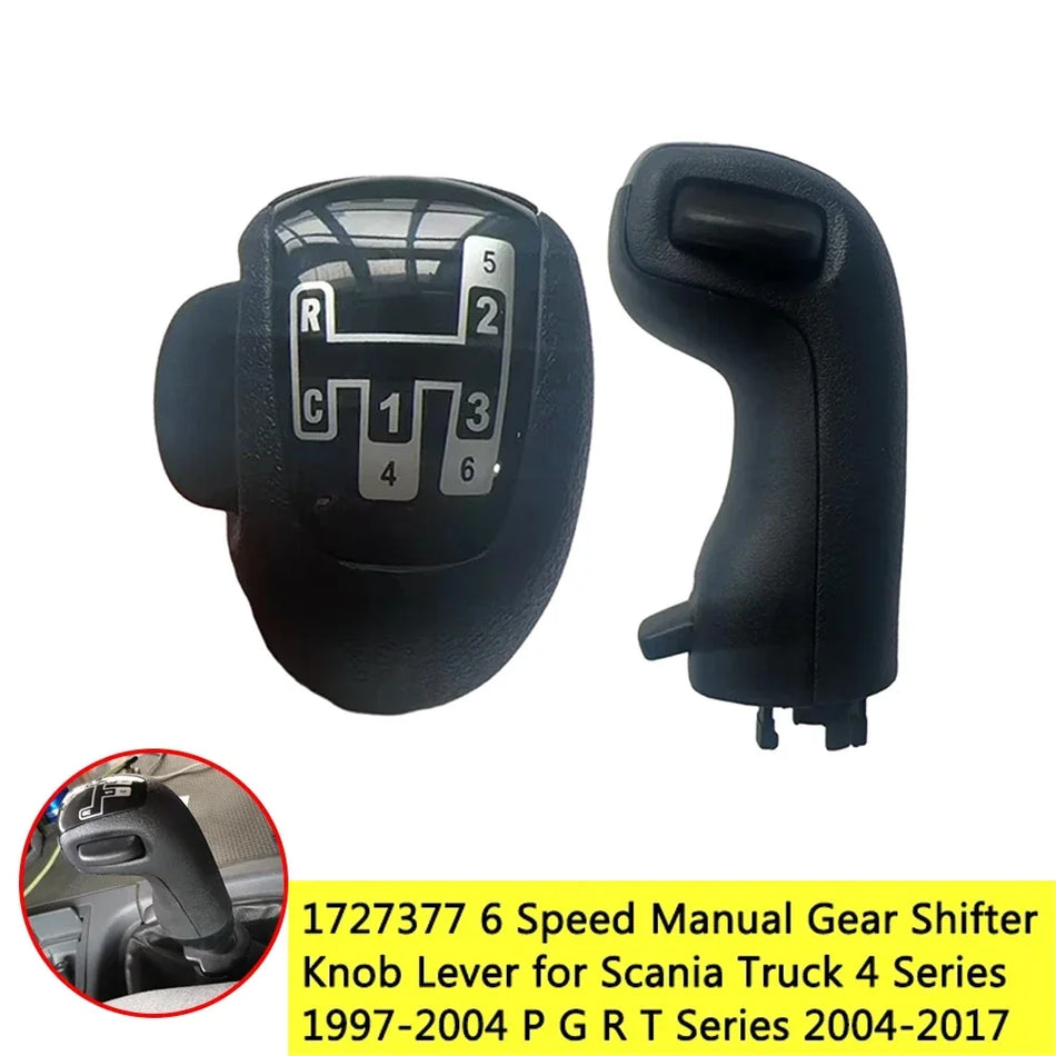 Pomello del cambio Scania, 6 marce R 1 2 3 4 5 6, Cambio manuale
