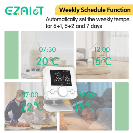 T7W+RC5Plus &ndash; App Controlled Boiler Thermostat With WiFi