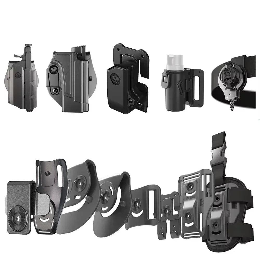 T40 Series Holster Gun Belt &ndash; Adjustable Low Ride Molle Drop Leg