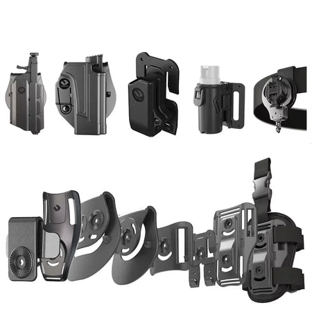 T40 Series Holster Gun Belt &ndash; Adjustable Low Ride Molle Drop Leg