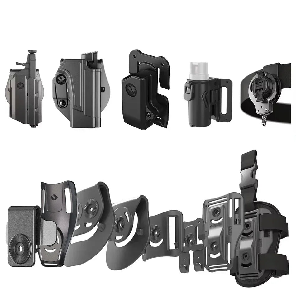 T40 Series Holster Gun Belt &ndash; Adjustable Low Ride Molle Drop Leg