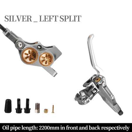 TB730 &ndash; 2200mm Split-Type Hydraulic Disc Brake System silvery split-type L