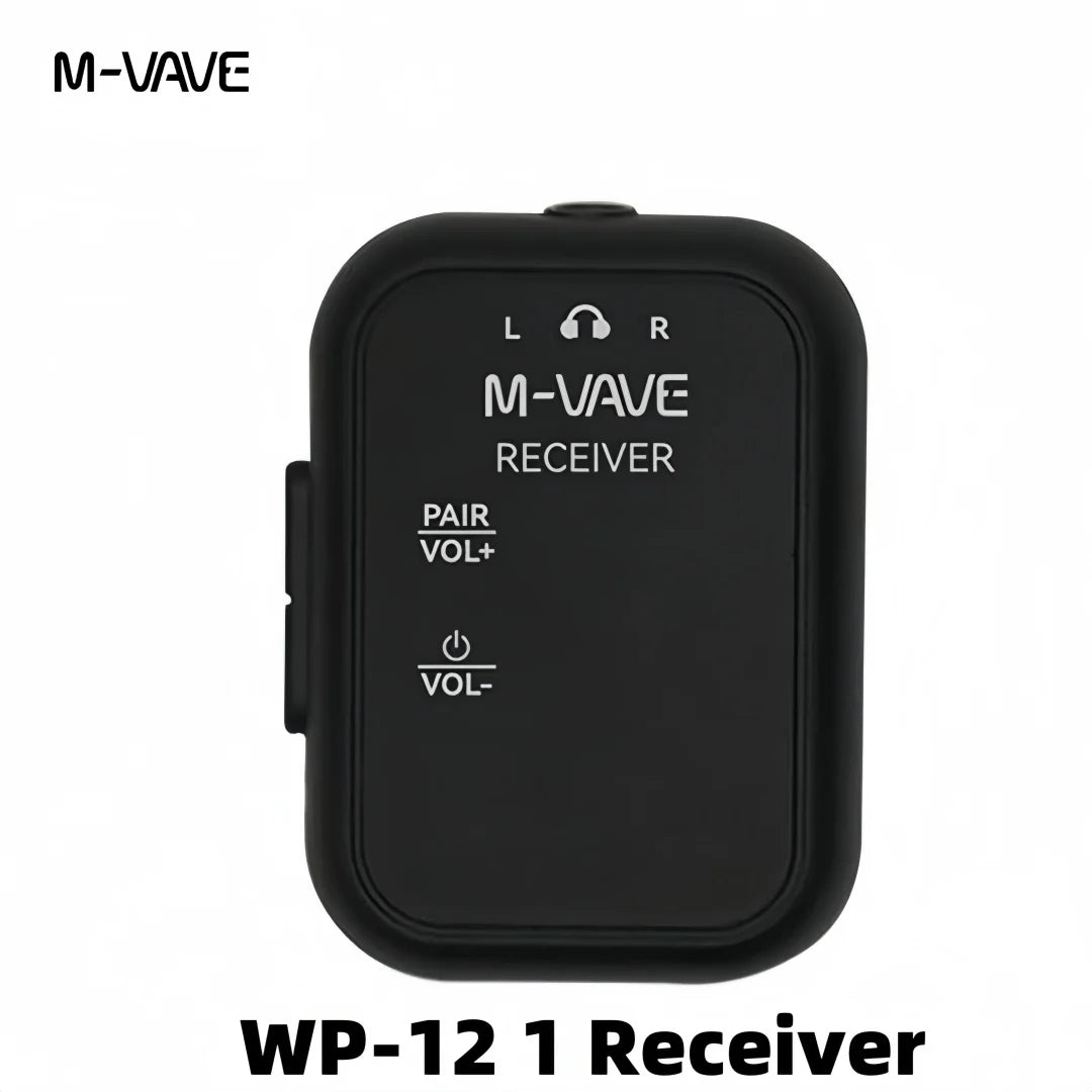 M-VAVE WP-10 Wireless Earphone Monitor &ndash; Low Latency WP-12 1 Receiver