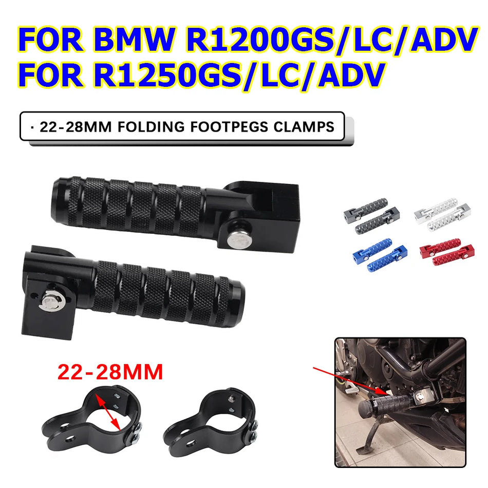 BMW R1250GS Opvouwbare Voetsteunen Aluminiumlegering voor Motorfiets