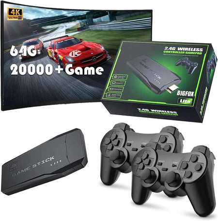 Retro Game Stick - 20,500+ Games | Ultimate Retro Console Experience 64G