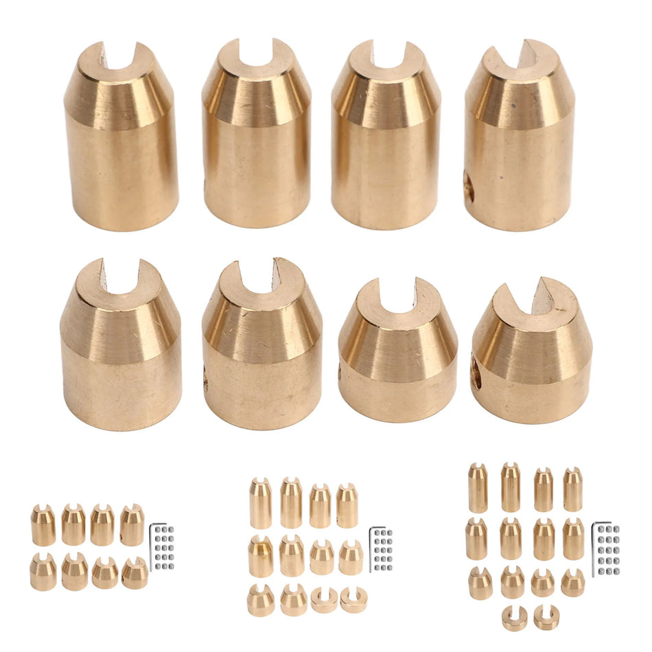 Pesos de Equilíbrio de Raio de Roda em Latão Super Moto Dual Sport EBTOOLS, Resistentes ao Desgaste