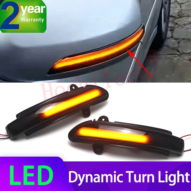 Dynaamiset LED-kääntösignaalivalot Mercedes-Benz E S CLS W211 W219 W221