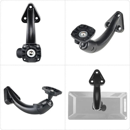 GreenYi Car 360° Fixed Curved Iron Bracket for Car Desktop 7inch 8inch 9inch 10inch Monitor by InterCyprus Trading Ltd