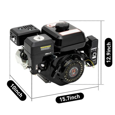 4-Stroke 7.5HP 210cc Gas Engine Generator &ndash; Air Cooling 210cc Engine / GERMANY