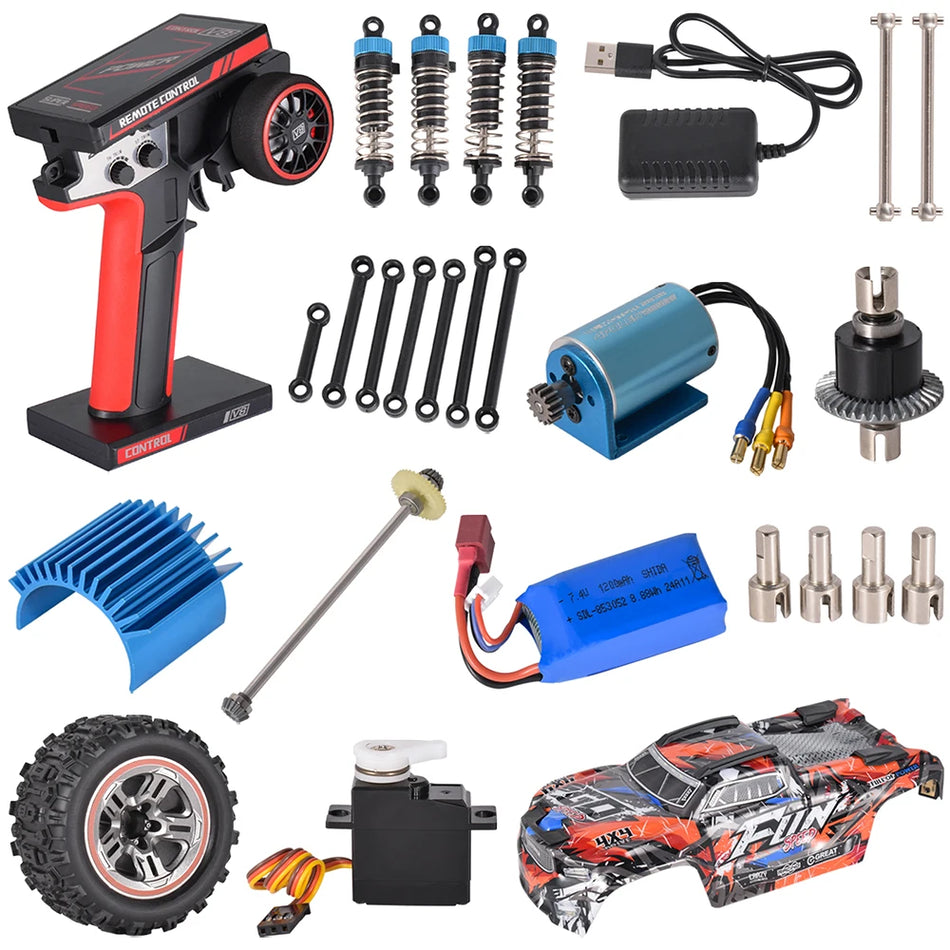 WLtoys XK 1/18 184008 RC Car Parts &ndash; Essential Performance Enhancements