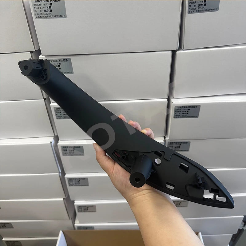 Capa de Acabamento do Puxador Interior da Porta em Fibra de Carbono para BMW F30-F36, F80, F82, F83