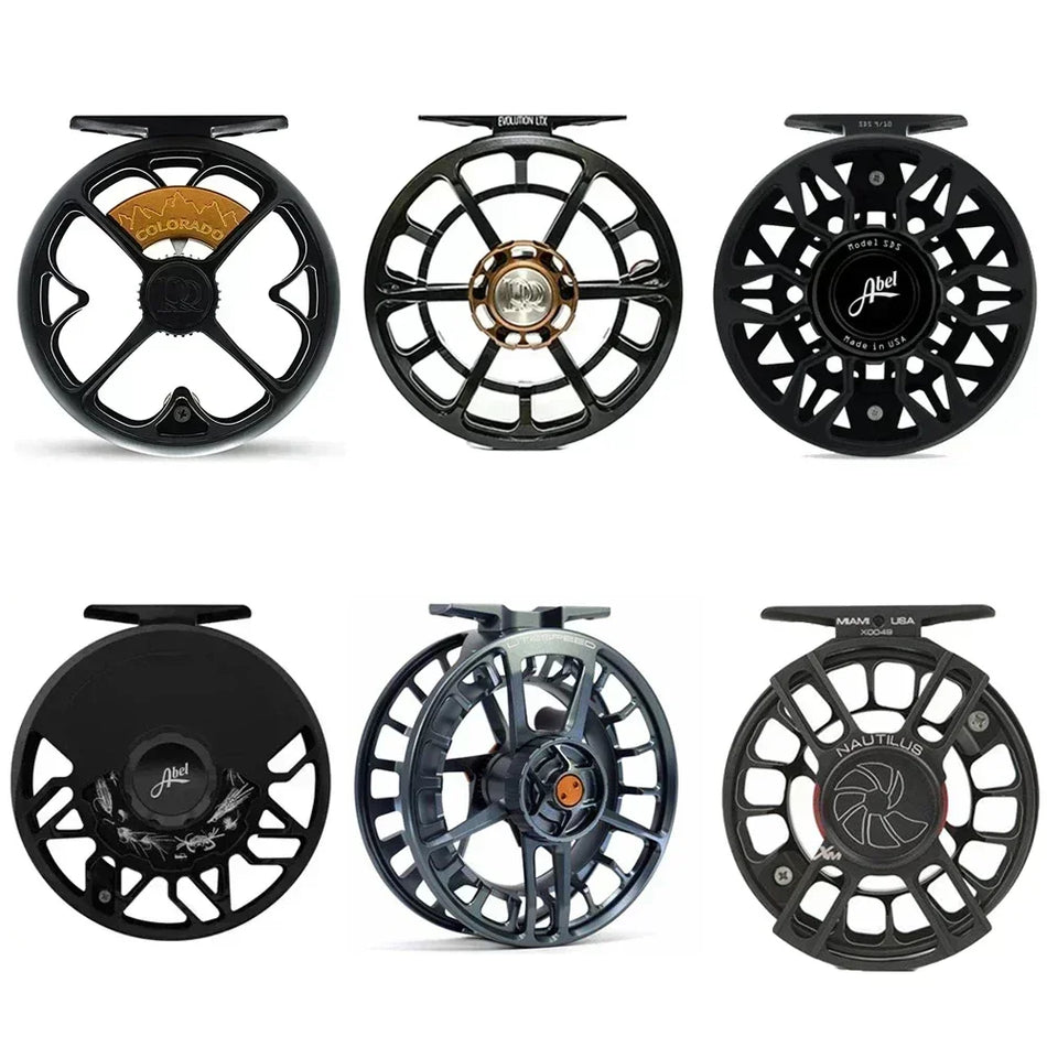 Fly Fishing Reel Performance Ultra-Large Arbor Reels &ndash; Lightweight Aluminum Construction