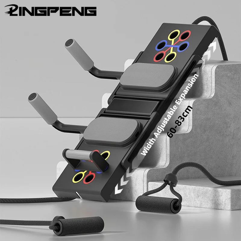 Мултифункционален Push Up Bracket Сгъваем Домашен Фитнес за Гърди Ръце и Гръб