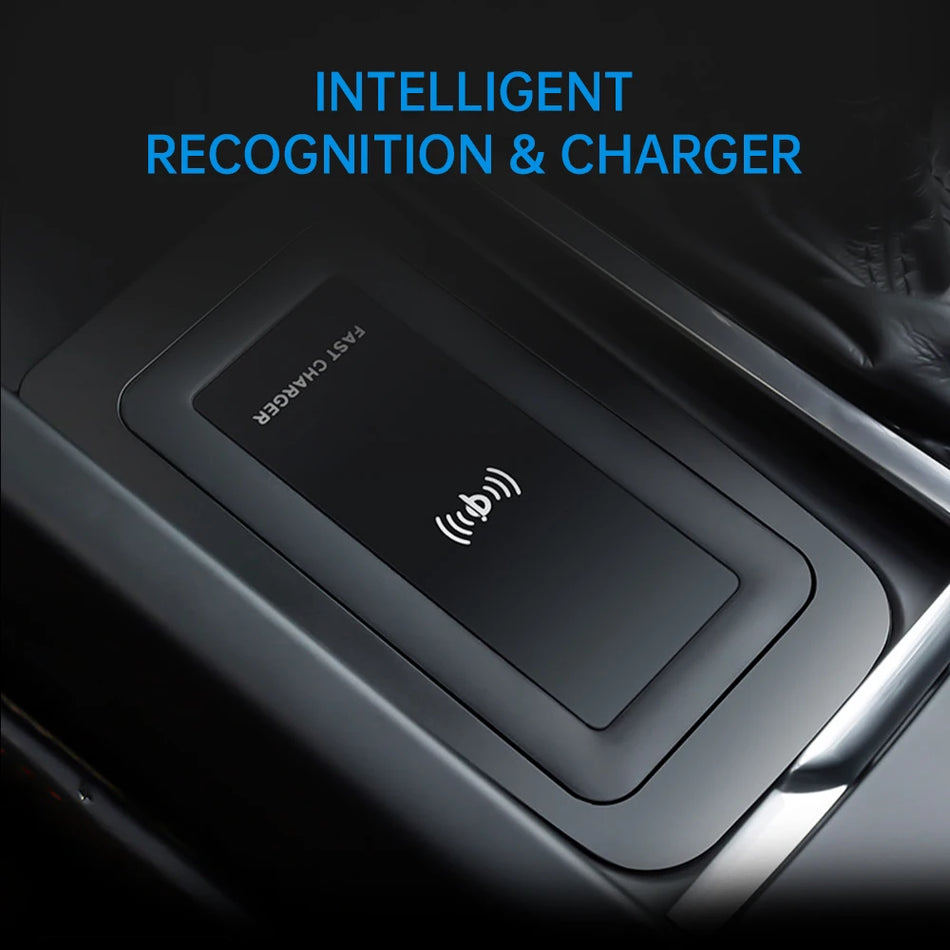 Bezdrátová nabíječka pro auto 15W rychlá pro Volvo S60 XC60 V60 S90 XC90 V90CC