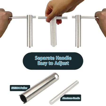 Cartridge Retainer Removal Tool with Handle For Moen 14272, Cartridge Puller for 1224 1234 1248 Faucet Bathtub Replacement Part by InterCyprus Trading Ltd