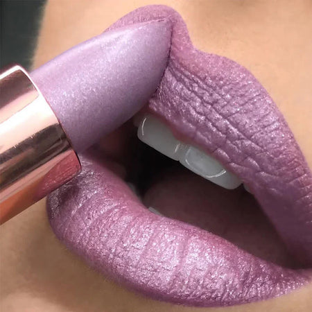 Temperature Color Changing Glitter Lipstick - Waterproof Velvet Matte Lip Tint
