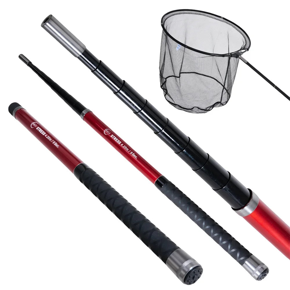 MBLN Telescopic Rock Fishing Net - 6m, Foldable, Lightweight &amp; Durable