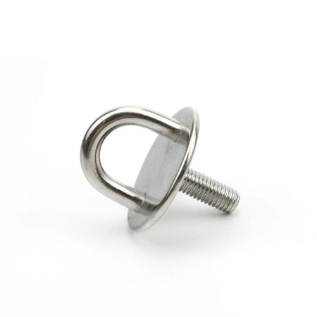 Heavy-Duty 304 Stainless Steel U-Shaped Pad Eye Plate for Marine and Outdoor Use M6