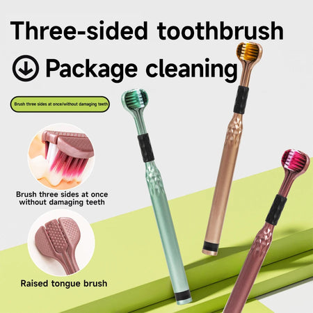 3D Manual Toothbrush &ndash; Comprehensive Oral Cleaning