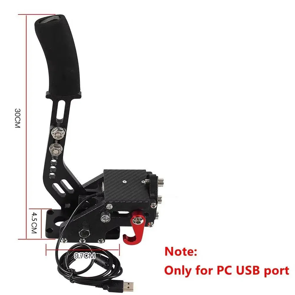 Brake System USB Handbrake For Logitech G29/G27/G25 PC Hall Sensor Rally SIM Racing Games T300 T500 by InterCyprus Trading Ltd