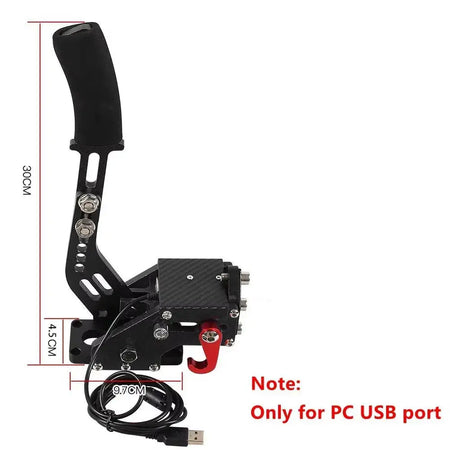 Brake System USB Handbrake For Logitech G29/G27/G25 PC Hall Sensor Rally SIM Racing Games T300 T500 by InterCyprus Trading Ltd
