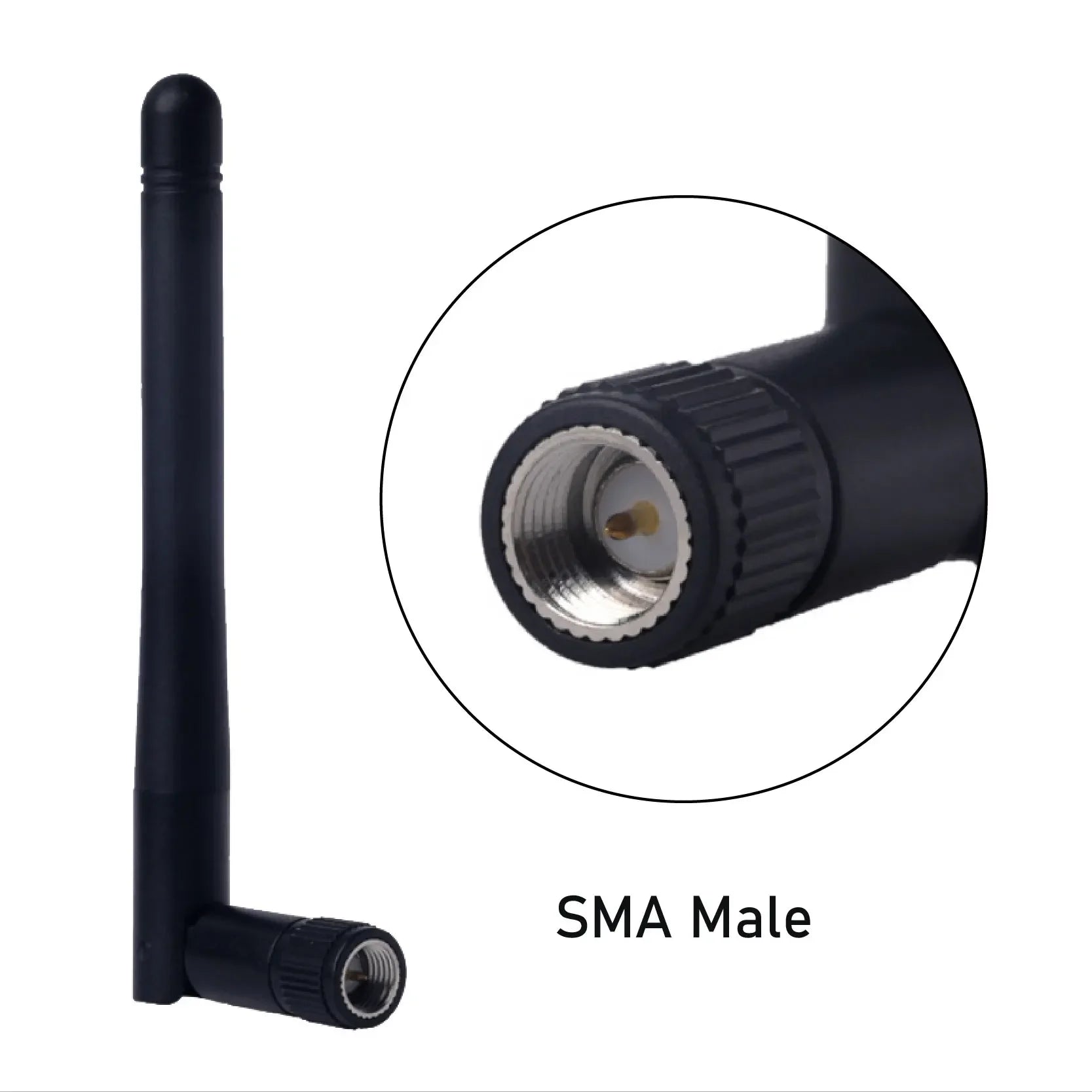Replacement Antenna for Wireless Video Camera &ndash; Two Pack SMA Male / 16PCS