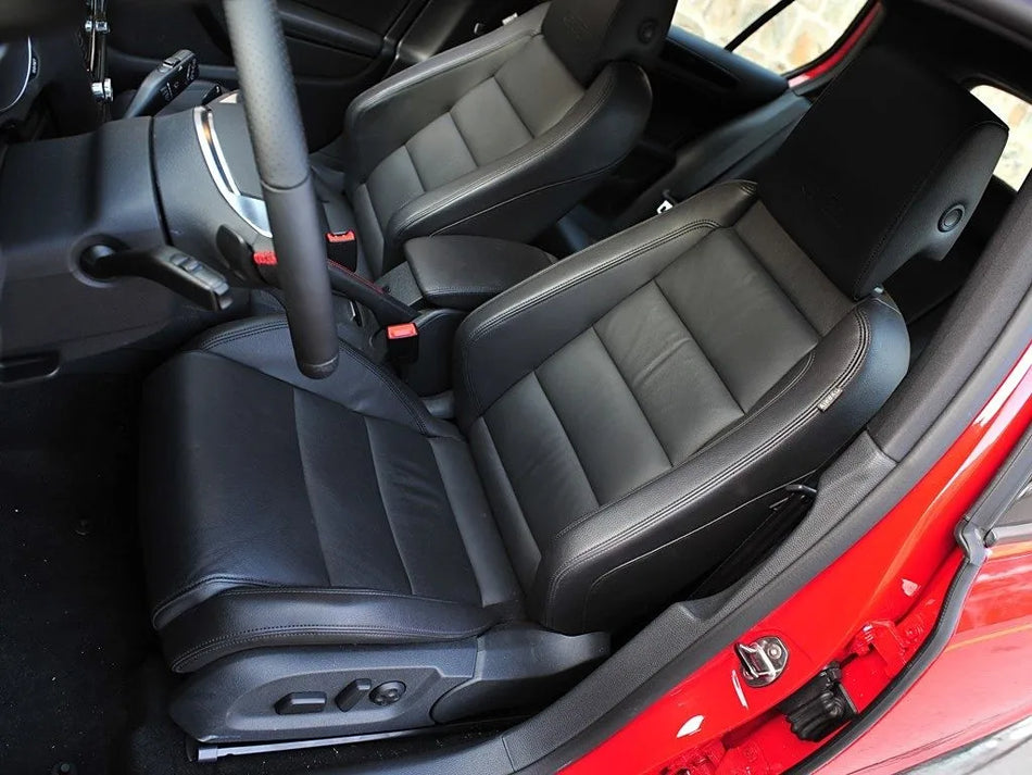 Huse pentru scaunele din față din piele Nappa pentru VW Golf 6 GTI 2009 2012