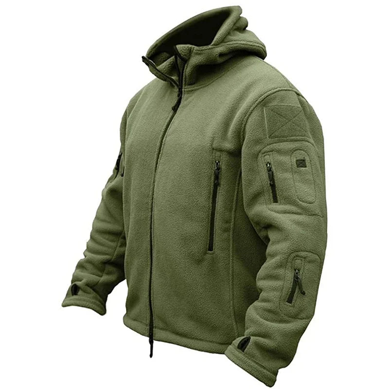 Jachetă militară tactică pentru bărbați, impermeabilă, rezistentă la vânt, termică, din material softshell