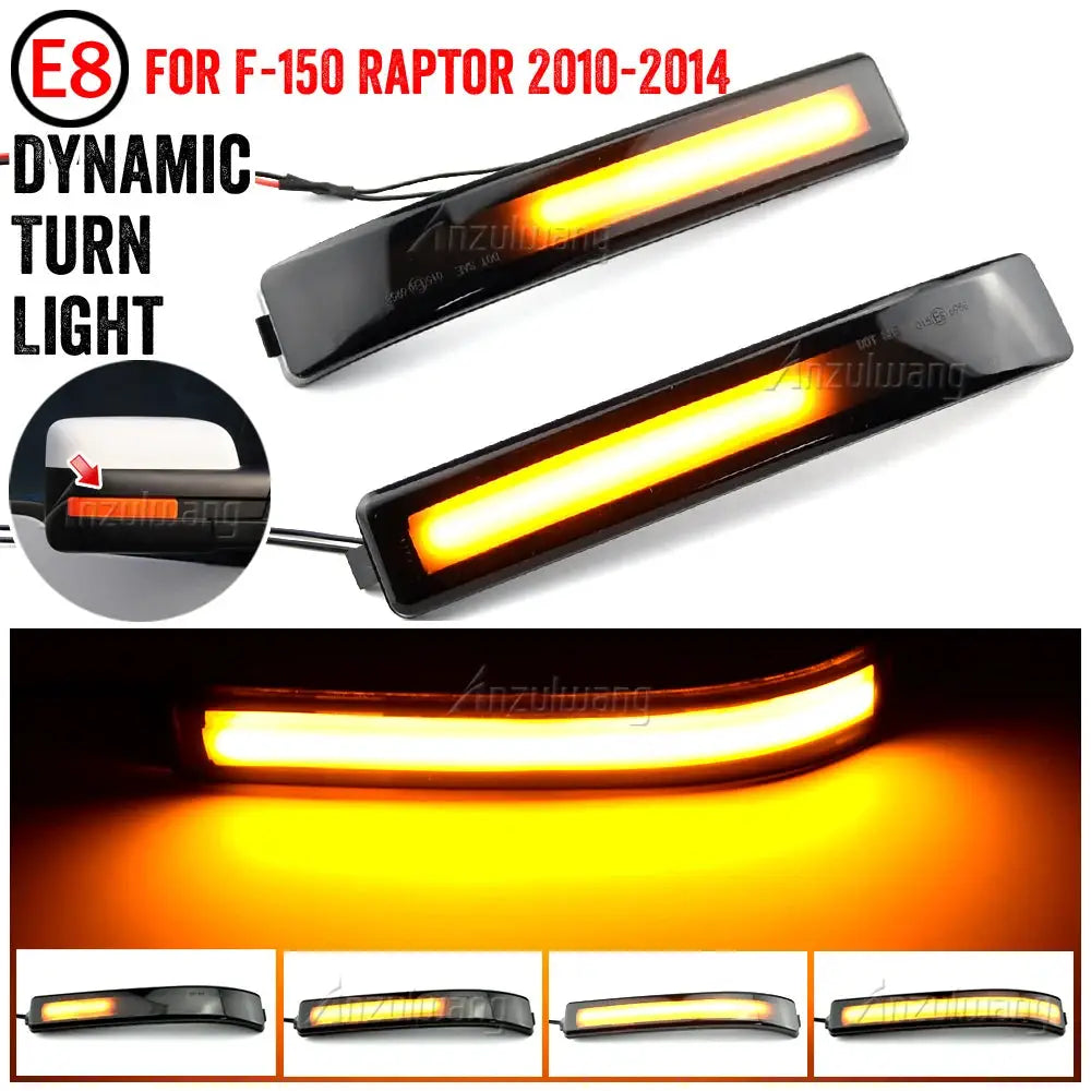 LED Dynamic Sequential Mirror Turn Signals For Ford F-150 Raptor by InterCyprus Trading Ltd