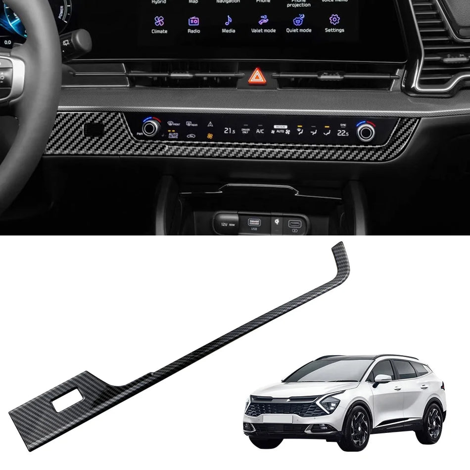 Διακοσμητικό Κάλυμμα Αεραγωγού Για Kia Sportage NQ5 2022-2023 ABS Χρώμιο