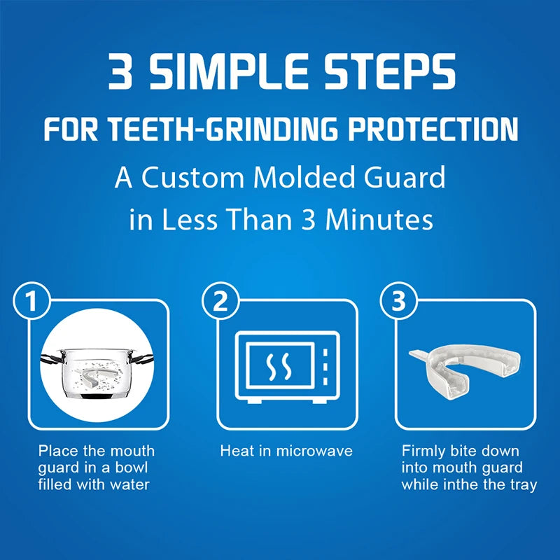 Koheel-GS Anti Bruxism Mouth Guard &ndash; Moldable Fit For Sleep