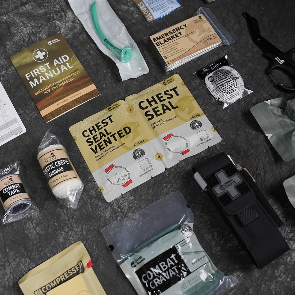 Σετ Πρώτων Βοηθειών Rhino Rescue Trauma Kit Tactical IFAK Αναγκαία Αναγκαία
