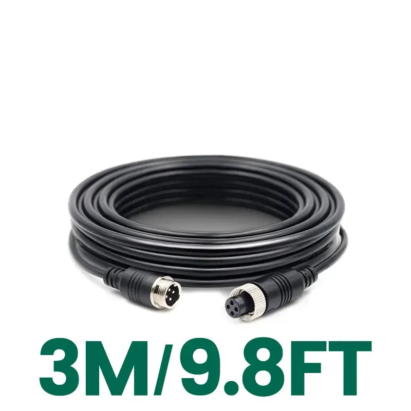 4-Pin Aviation Extension Video Cable With ABS Housing For Truck Bus by InterCyprus Trading Ltd